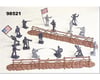 Image 1 for BMC Toys 54mm Gettsyburg Fence & Union/Confederate Figure P