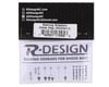 Image 2 for R-Design Aluminum Bearing Wheelie Bar Sidebars (2) (+20g)