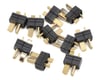 Image 1 for Radient Bulk Pack HCT T-Style Plug (Black) (10) (Male)