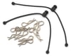 Image 1 for Radient Body Clip Retainer w/Clips (Black) (2)