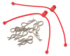 Image 1 for Radient Body Clip Retainer w/Clips (Red) (2)