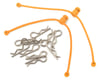 Image 1 for Radient Body Clip Retainer w/Clips (Orange) (2)