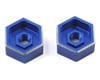 Image 1 for Revolution Design B6 Battery Thumb Nuts (Blue) (2)