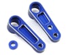 Image 1 for Revolution Design B6 Aluminum Steering Bellcrank Set (Blue)