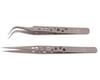 Image 1 for RJX Hobby Stainless Steel Curved/Straight Tweezer Set (2)