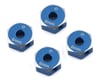 Samix Element Enduro Aluminum Hex Adapter (Blue) (4) (6mm)