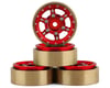 Related: Samix SCX24 Aluminum & Brass Adjustable Offset 1.0" Beadlock Wheels (Red) (4)
