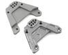 Image 1 for Samix SCX10 III Aluminum Rear Shock Plate (2) (Grey)