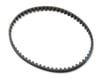 Image 1 for Schumacher 3.6mm Narrow Rear Belt (Black) (60T)