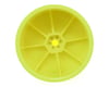 Image 2 for Schumacher 12mm 1/10 Buggy Rear Hex Wheels (Yellow) (2)