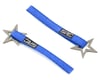 Sideways RC Scale Drift Nylon Tow Strap w/Star Hook (Blue) (2)