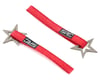 Sideways RC Scale Drift Nylon Tow Strap w/Star Hook (Red) (2)