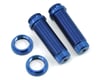 ST Racing Concepts Aluminum Threaded Rear Shock Body Set (Blue) (2) (Slash)