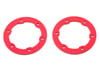 ST Racing Concepts Aluminum Beadlock Rings (Red) (2)