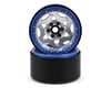 SSD RC 2.2 Champion Beadlock Wheels (Silver/Blue)