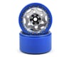 SSD RC 2.2 Champion PL Beadlock Wheels (Silver/Blue)