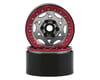 Image 1 for SSD RC 1.9"" Champion Beadlock Wheels (Silver/Red)