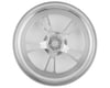 Image 2 for SSD RC V Spoke 2.2/2.7" Narrow Front Drag Wheels (Silver) (2)