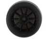 Image 3 for Sweep F1 EXP Pre-Mounted Front & Rear Rubber Tire Set (Black) (4) (Soft/Soft)