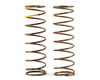 Image 1 for Tekno RC Low Frequency 75mm Front Shock Spring Set (Yellow - 4.47lb/in)