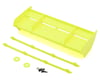 Image 1 for Team Losi Racing Plastic 1/8 Buggy Wing w/Wickerbill (Yellow) (IFMAR Legal)