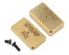 Image 1 for Team Losi Racing 22 4.0 Rear Brass Plate Set