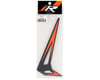 Image 2 for Tron Helicopters 7.0 Fusion Edition Tail Fin (Orange)