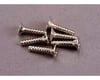 Image 2 for Traxxas 3x12mm Self Tapping Flat Head Screws (6)