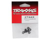 Image 2 for Traxxas 3mm Flanged Nylon Nuts (Black) (8)