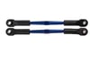 Image 1 for Traxxas 59mm Aluminum Turnbuckle Toe Link (Blue) (2)