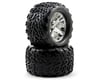 Image 1 for Traxxas Talon Pre-Mounted 2.8" Tires w/All-Star Front Wheels (2) (Chrome)