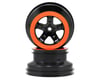 Image 1 for Traxxas Dual Profile Short Course Wheels (Black/Orange) (2) (Slash Rear)