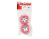 Image 2 for Traxxas 12mm Hex Dual Profile Short Course Wheels (Chrome/Red) (2) (Slash Rear)