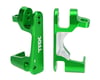 Traxxas Aluminum Caster Block Set (Green) (2)