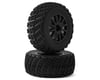 Image 1 for Traxxas Rally Pre-Mounted Tires w/Rally Wheels (Black) (2)