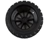 Image 2 for Traxxas Rally Pre-Mounted Tires w/Rally Wheels (Black) (2)