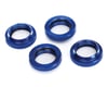 Image 1 for Traxxas X-Maxx/XRT Aluminum GTX Threaded Collar (Blue) (4)