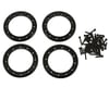 Image 1 for Traxxas Aluminum 1.9" Beadlock Rings (Black) (4)