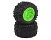 Image 1 for Traxxas Talon EXT Tires 3.8" Pre-Mounted Monster Truck Tires (2) (Green)