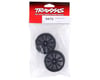 Image 3 for Traxxas Weld Front Drag Wheels w/12mm Hex (Gloss Black) (2)