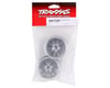 Image 3 for Traxxas Weld Front Drag Wheels w/12mm Hex (Chrome) (2)