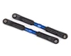 Image 1 for Traxxas Sledge Aluminum Front Camber Link Tubes (Blue) (2)
