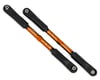 Traxxas Sledge Aluminum Rear Camber Link Tubes (Orange) (2)