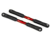 Image 1 for Traxxas Sledge Aluminum Toe Link Tubes (Red) (2)