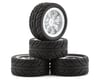 Image 1 for UDI R/C 1/16 Pre-Mounted Treaded Tires (4) (Coleoptera)