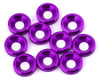 V-Force Designs 3mm Countersunk Washers (Purple) (10)
