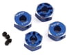 Image 1 for V-Force Designs Team Associated 12mm Hex Adapters (Blue) (4) (6.5mm)