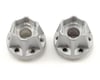 Image 1 for Vanquish Products SLW 600 Hex Hub Set (Silver) (2) (0.600" Width)
