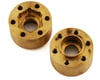 Image 1 for Vanquish Products Brass SLW 475 Wheel Hub (2) (0.475" Width)