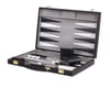 Image 1 for Wood Expressions WE Games Black Backgammon Set- 14.75 inches